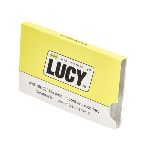 Lucy Nicotine Gum – 2mg – Mango flavor
