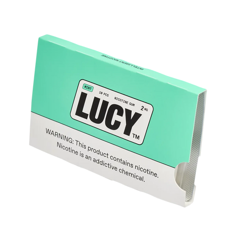 Lucy Nicotine Gum – 2mg – Mint flavor