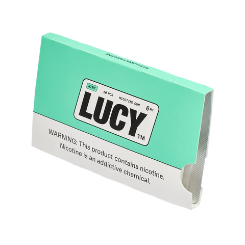 Lucy Nicotine Gum – 6mg – Mint flavor