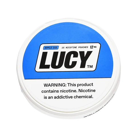 Lucy Nicotine Pouches 12mg – Apple Ice flavor