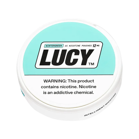 Lucy Nicotine Pouches 12mg – Wintergreen flavor
