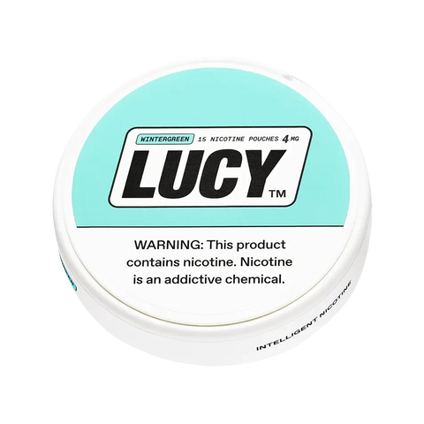 Lucy Nicotine Pouches 4mg – Wintergreen flavor