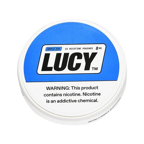 Lucy Nicotine Pouches 8mg – Apple Ice flavor