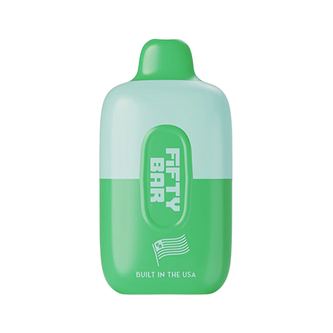 Fifty Bar 6500 Puffs Disposable Vape – Mint