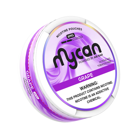 Mycan Nicotine Pouches – 6mg – Grape flavor