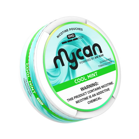 Mycan Nicotine Pouches – 9mg – Cool Mint flavor