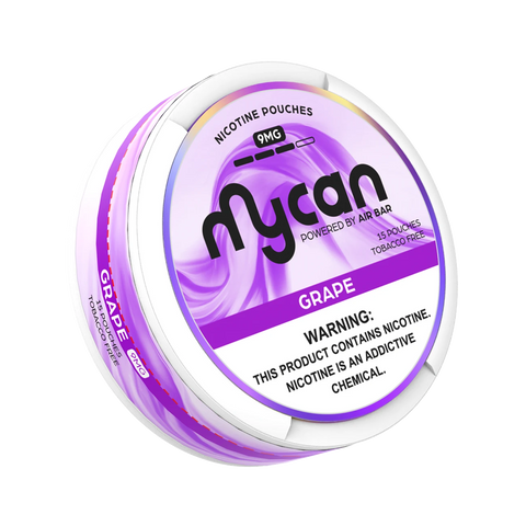 Mycan Nicotine Pouches – 9mg – Grape flavor