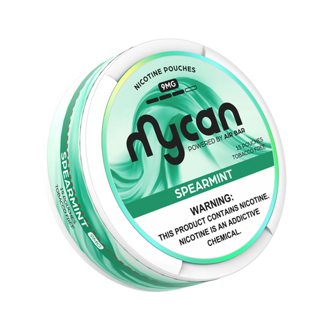 Mycan Nicotine Pouches – 9mg – Spearmint flavor