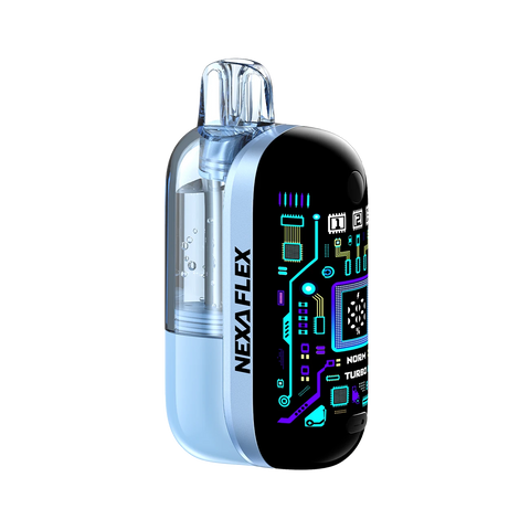 Nexa Flex 40K Puffs Kit Disposable Vape – Visible Edition – Blue Razz Ice