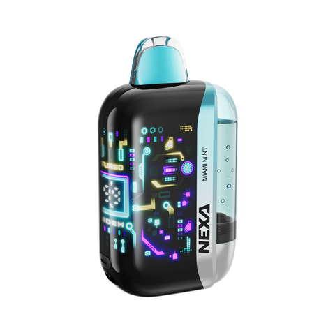 Nexa Ultra II 50k Puff Vape – Miami Mint flavor with Juicy Lock freshness system