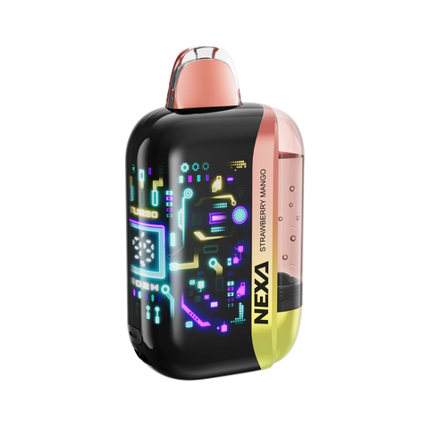 Nexa Ultra II Vape – Strawberry Mango flavor in dual-mode disposable vape
