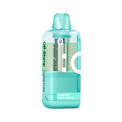 Blueberry Apple Cobbler – Off-Stamp X-Cube Crystal 35k Pod with Baked Apple, Blueberry, and Sweet Pastry Flavor