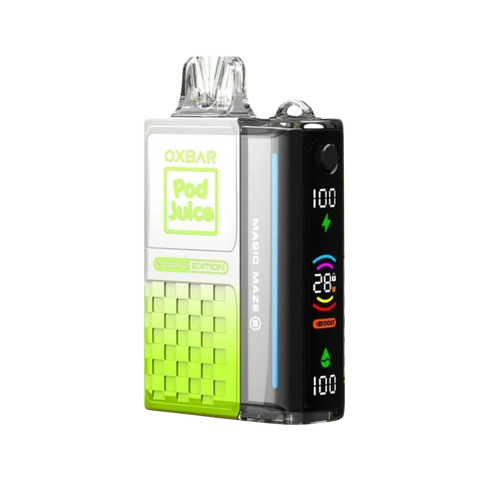 Sour Apple Skitz flavor – tangy green apple candy in zero nicotine oxbar vape
