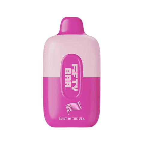 Fifty Bar 6500 Puffs Disposable Vape – Pink Squares