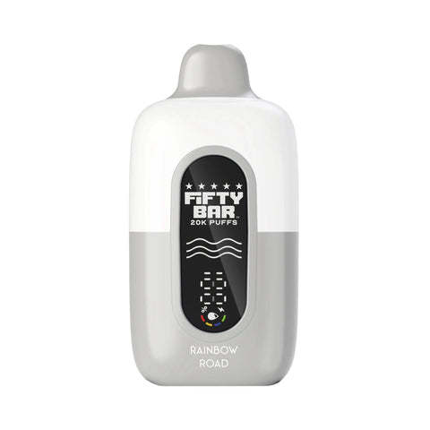 Fifty Bar V2 20K Disposable Vape – Rainbow Road