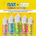 Raz x Pod Juice Gush Edition Nicotine Salt E-Liquid 30mL Bottle