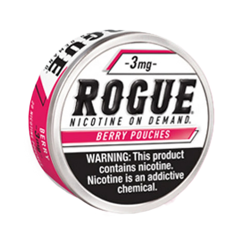 Berry Rogue Nicotine Pouches – 3mg