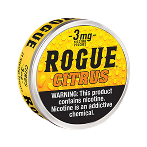 Citrus Rogue Nicotine Pouches – 3mg