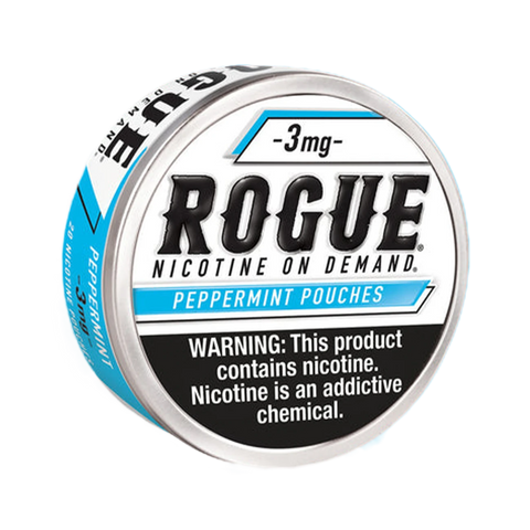 Peppermint Rogue Nicotine Pouches – 3mg