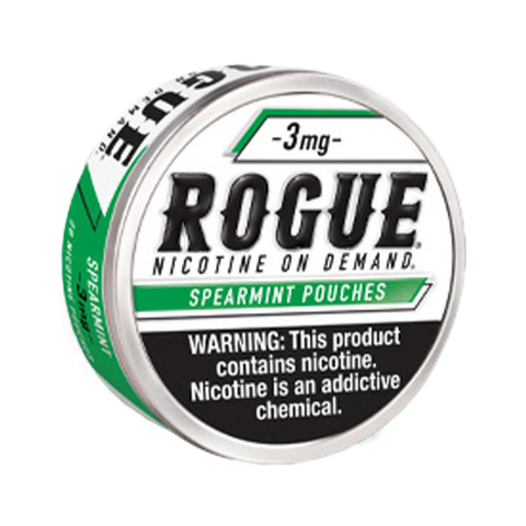 Spearmint Rogue Nicotine Pouches – 3mg