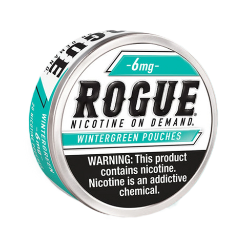 Wintergreen Rogue Nicotine Pouches – 3mg