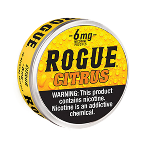Citrus Rogue Nicotine Pouches – 6mg