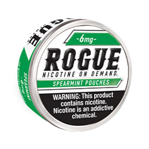 Spearmint Rogue Nicotine Pouches – 6mg