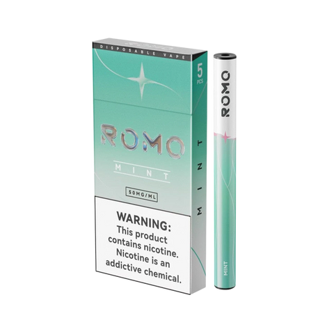 Romo Disposable Vape 5PK – Mint