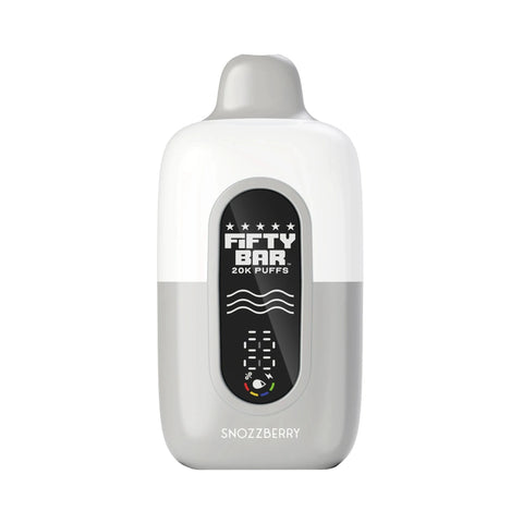 Fifty Bar V2 20K Disposable Vape – Snozzberry
