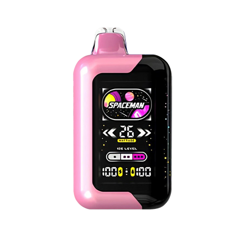 Strawberry Ice flavor – smooth, chilled strawberry in Spaceman SP40000 zero nicotine disposable