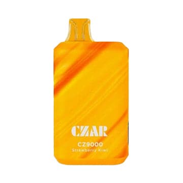 CZAR CZ9000 Disposable Vape Strawberry Kiwi flavor tangy kiwi with sweet strawberry fusion