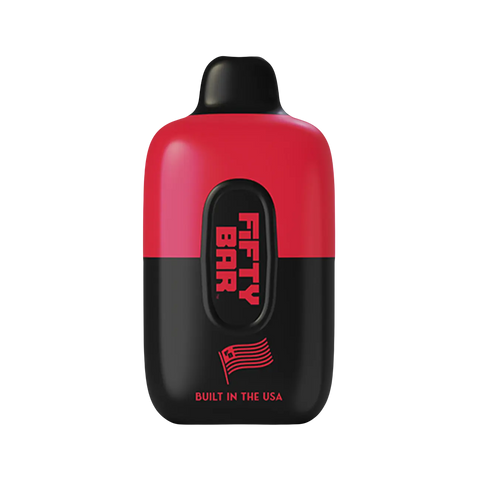 Fifty Bar 6500 Puffs Disposable Vape – Strawberry Super Strudel