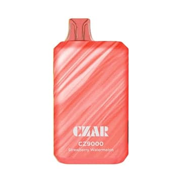 CZAR CZ9000 Disposable Vape Strawberry Watermelon flavor juicy summer fruit delight