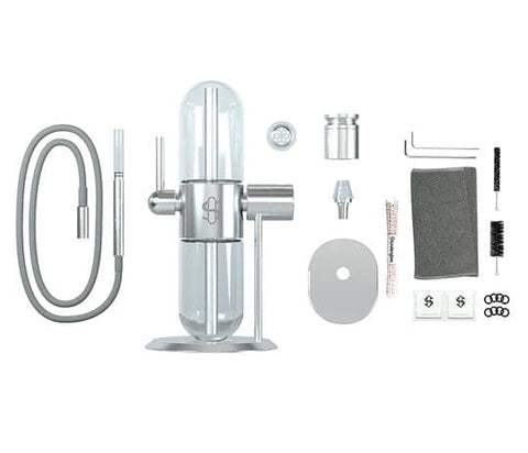 STÜNDENGLASS GRAVITY INFUSER (POLISHED SILVER) - Vape City USA - Smoking Accessories