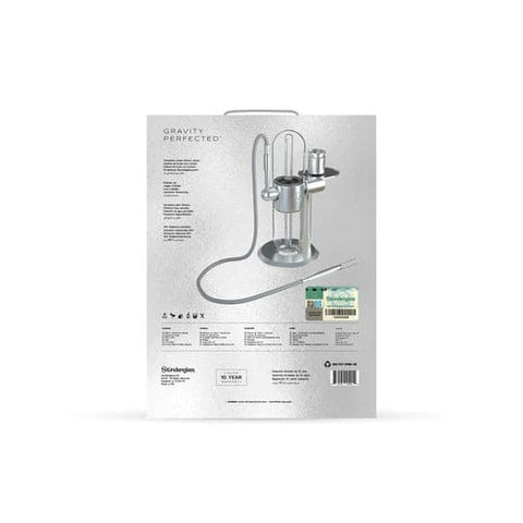 STÜNDENGLASS GRAVITY INFUSER (POLISHED SILVER) - Vape City USA - Smoking Accessories