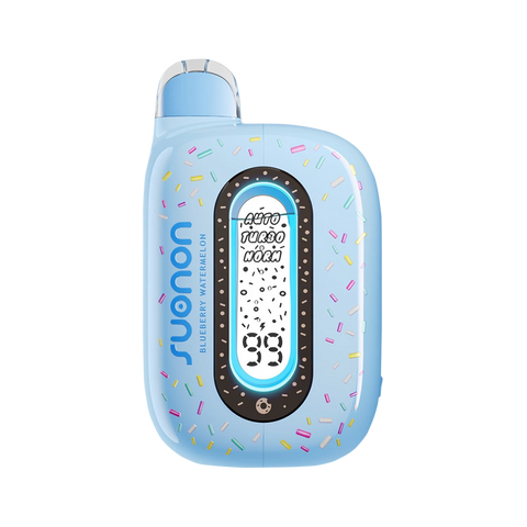 Suonon Donete 50K Disposable Vape in Blueberry Watermelon flavor – sweet blueberry and juicy watermelon blend