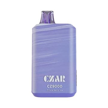 CZAR CZ9000 Disposable Vape Triple Berry Ice flavor mixed berries with cooling icy touch