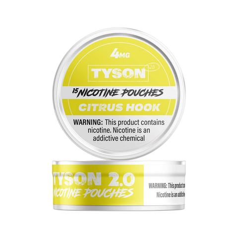 Tyson 2.0 Citrus Hook 4mg – Citrus Nicotine Pouches