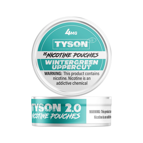 Tyson 2.0 Wintergreen 4mg – Mild Wintergreen Pouch