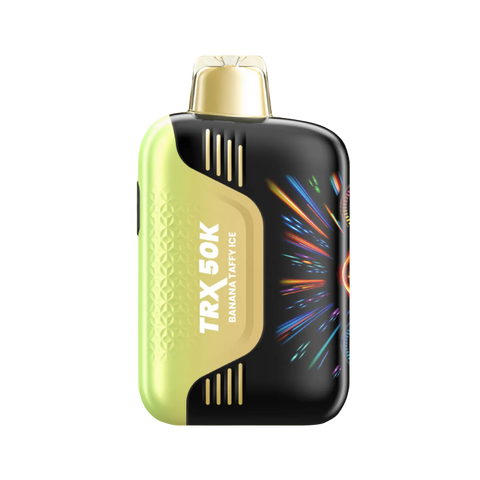 VIHO TRX 50K Disposable Vape – Banana Taffy Ice flavor with menthol finish