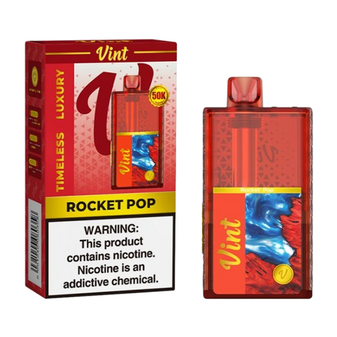 Rocket Pop – Vint 50K Puffs Disposable with Classic Firecracker Popsicle Flavor