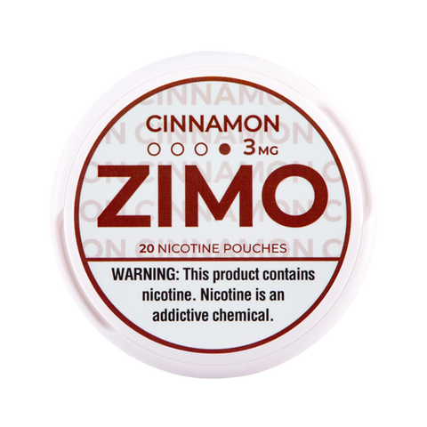 Zimo Nicotine Pouches - 3mg Cinnamon flavor with warm, bold spice blend