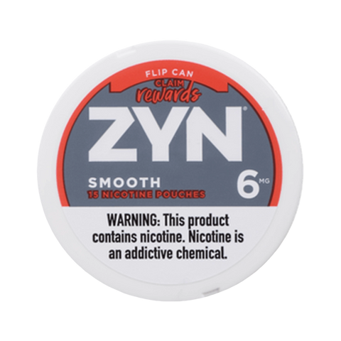 ZYN Nicotine Pouches Smooth flavor tobacco-free nicotine