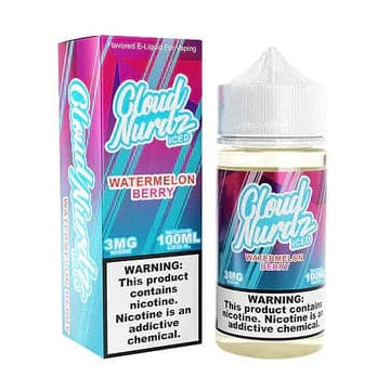 CLOUD NURDZ - ICED BLUE RASPBERRY LEMON 100ML - Vape City USA