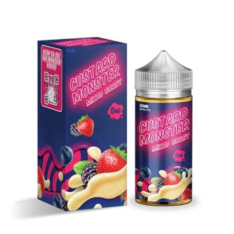 CUSTARD MONSTER - MIXED BERRY CUSTARD 100ML - Vape City USA